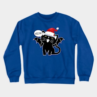 VampCat Holiday Crewneck Sweatshirt